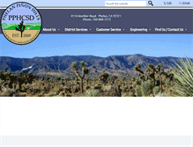 Tablet Screenshot of pphcsd.org